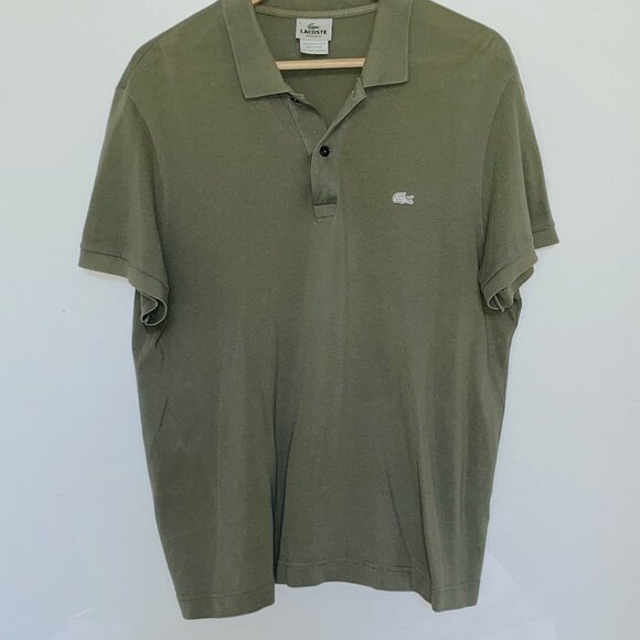 LACOSTE PARIS Piqué Polo Shirt Golf Tennis YSL Laurent Boss Ralph Burberry - Picture 5 of 6